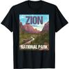 Zion Nationalpark Utah Poster Design T-Shirt