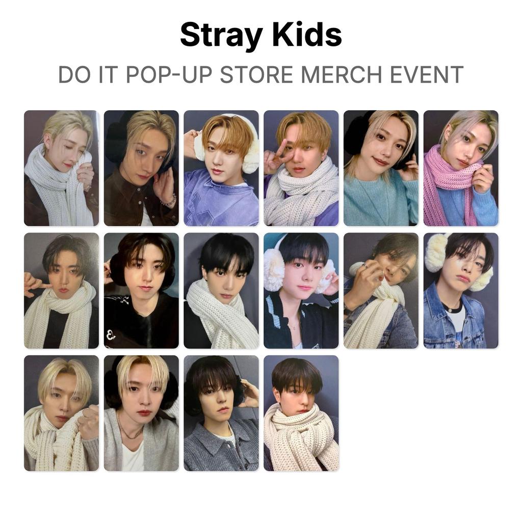 Stray Kids DO IT POP-UP STORE MERCH EVENT Official Photocard