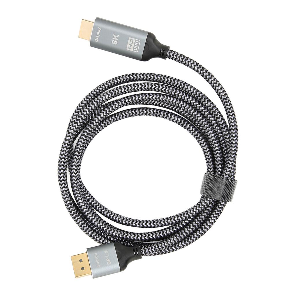 DisplayPort 1.4 To HD Multimedia Interface 2.1 Adapter Cable 8K DisplayPort Male To HD Multimedia Interface Female Cable