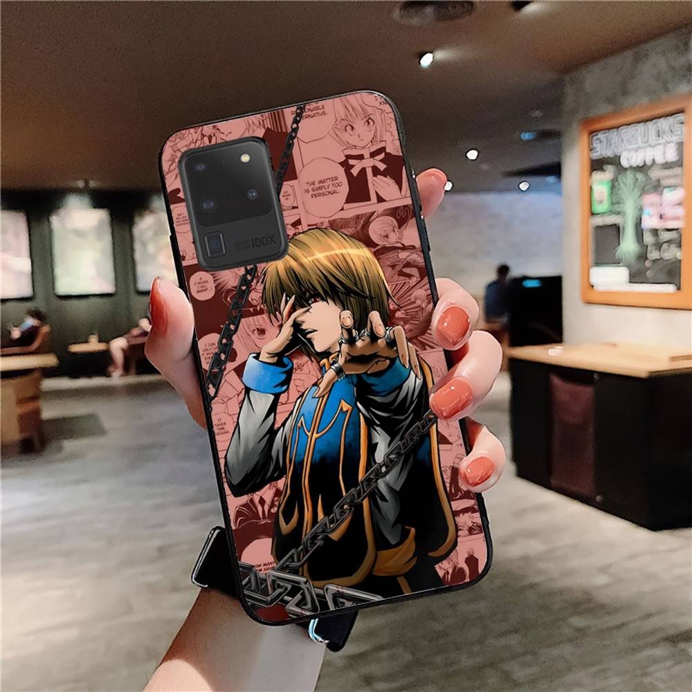 Huner X-Hunters Kurapika Phone Case For Samsung S 24 Fe 25 Ultra Plus 20 Lite 21 30 22 23 24 22 Ultra 5G Fundas