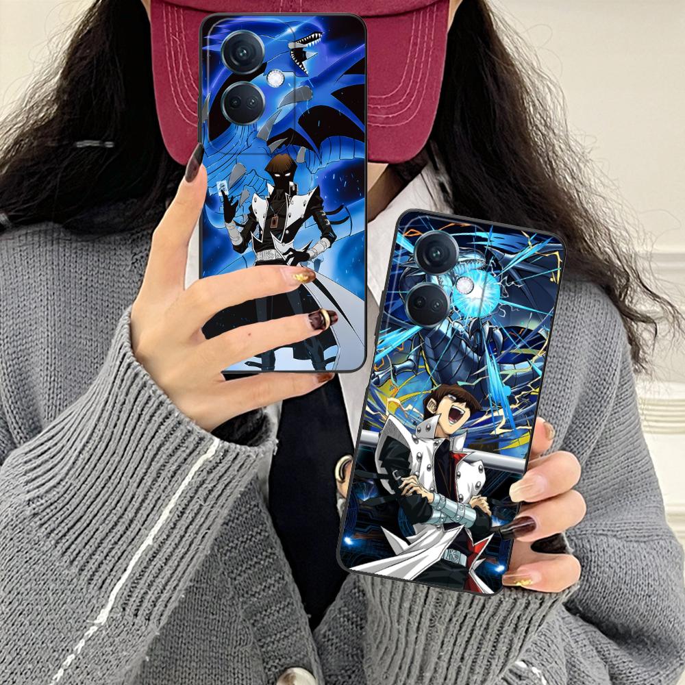 Yugioh Seto Kaiba Phone Case for OPPO Find X9 X8 X7 X6 X5 X3 X2 Plus s Pro Ultra Lite Soft TPU Shockproof Cover