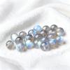 Gray Moonstone & Labradorite Loose Beads for DIY Jewelry