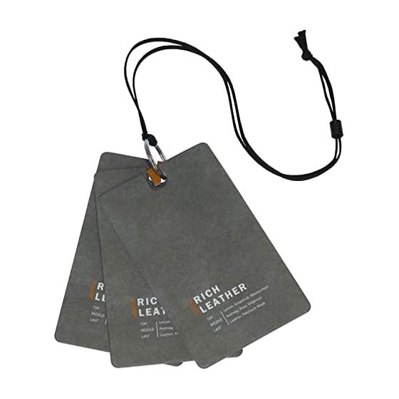 Carmate H1663 Hanging Air Freshener for Cars and Rooms, Set of 3 [Rich Leather] Blang Hanging NL Highly Concentrated Fragrance Entrance, Toilet,