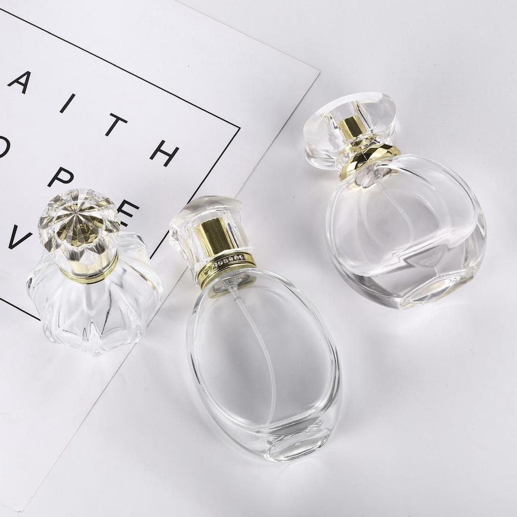 1PC Spray Bottle Portable Perfume Dispenser Miniature Glass Travel Size