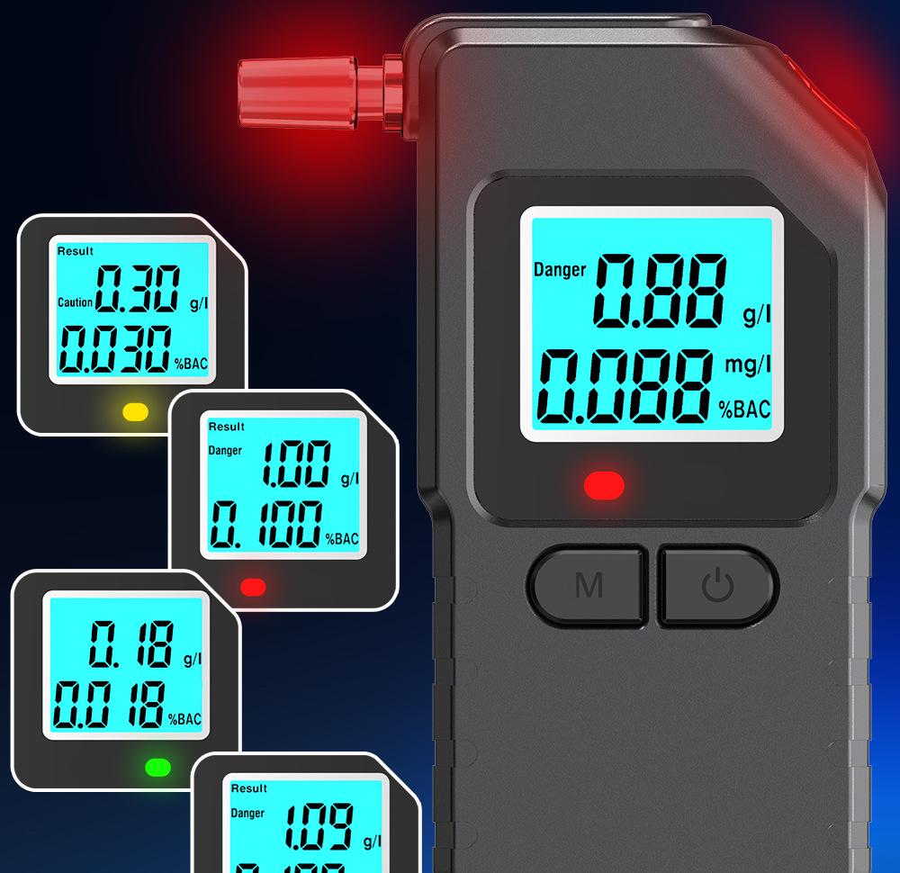 Portable Breathalyzer for Personal Alcohol Detection