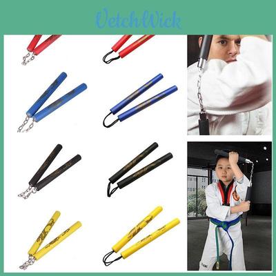 Duurzame Pvc Kern Schuim Nunchuck Stok Vechtsporttraining En Uitvoering
