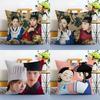 Hot TV Series Internet Love Couple Top TV B-Bon Appetit Your Majesty Pillow Case Anti-dustmite Invisible Zipper Sofa Bed