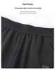 Middle-aged Women's Velvet-Lined Woolen Straight-Leg Pants for Autumn/Winter