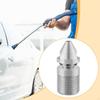 3/8" Pressure Washer Sewer Nozzle Stainless Steel Heavy Duty Powerful Versatile Outside Attachment