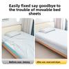 4PCS Bed Sheet & Cover Fasteners Anti - Slip Clips Bedroom Organizer Bed Cover Fixing Clip Invisible Buckle Wardrobe Storage
