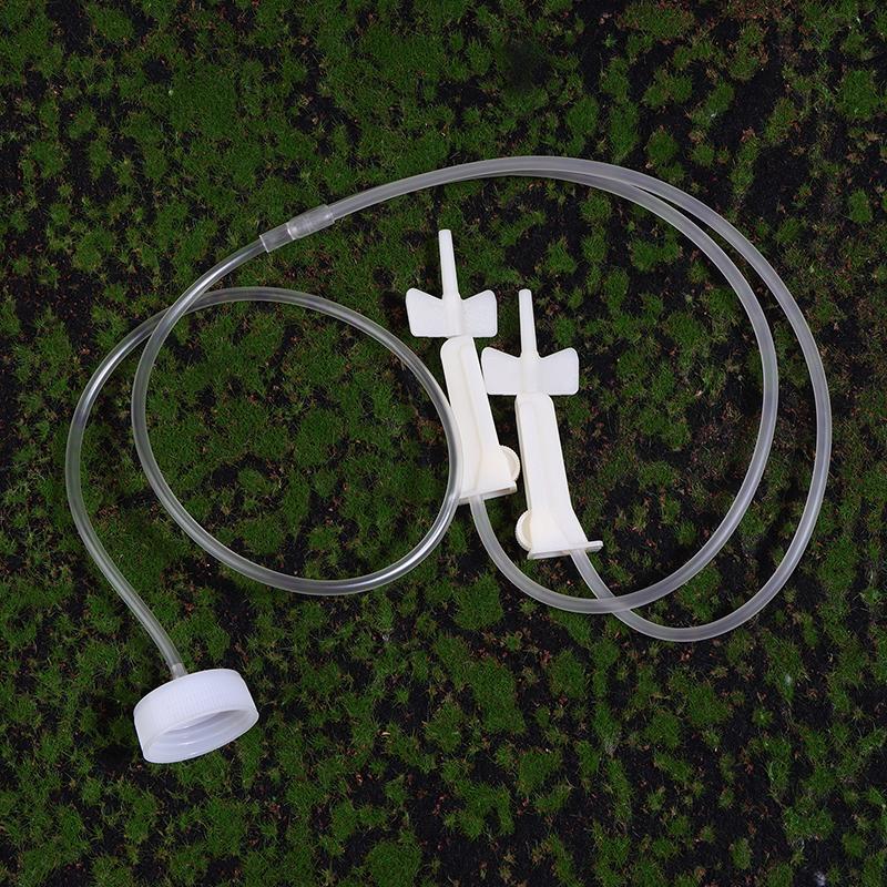 

1 шт. 1 к 2 Подвесная игла для инфузионной трубки, садовый поливочный мешок, устройство для автоматического полива, капельница-стрелка для растений, комплект капельниц one size