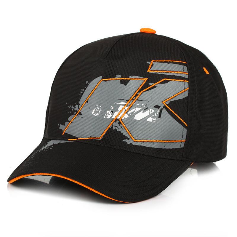 Ktm Baseball Cap With Embroidered Letter Pattern For Motorsports And Casual Wear