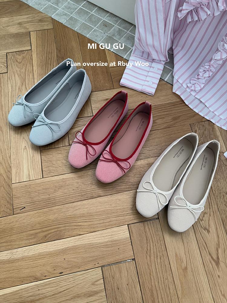 Fashion 2025 Spring Summer Brand Women Flat Shoes Fashion Round Toe Shallow Slip On Ballerinas Shoes Soft Flat Heel Dress Ballet Shoe