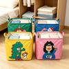 Waterproof Foldable Storage Basket Cartoon Print Car Trunk Organizer New Laundry Hamper  Home