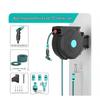 Automatic Retractable Hose Reel with 32m Hose and High-Pressure Gun