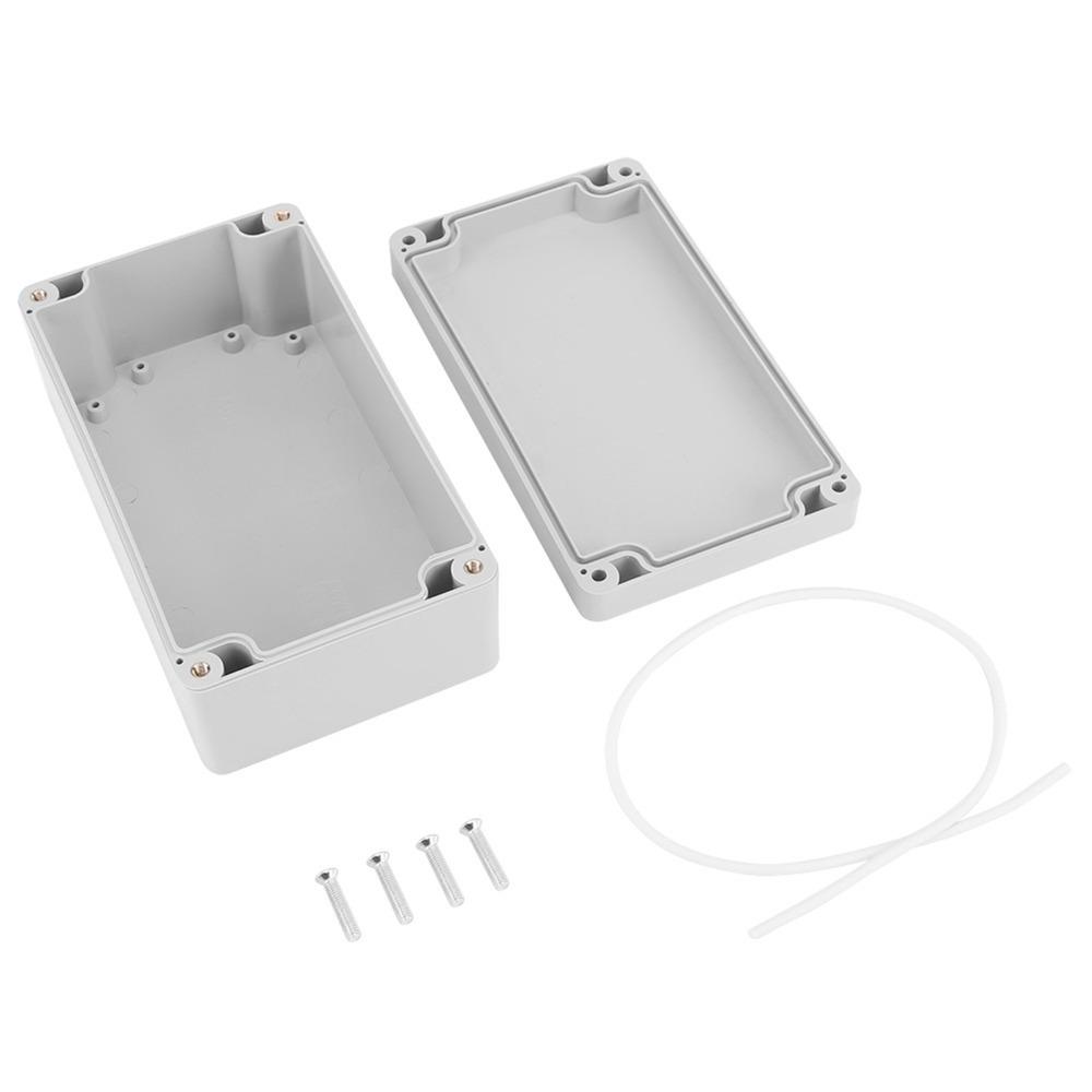 Protective Case IP65 Junction Box ABS Waterproof Electrical Enclosure Gray White Wiring Connection Box Junction Protection
