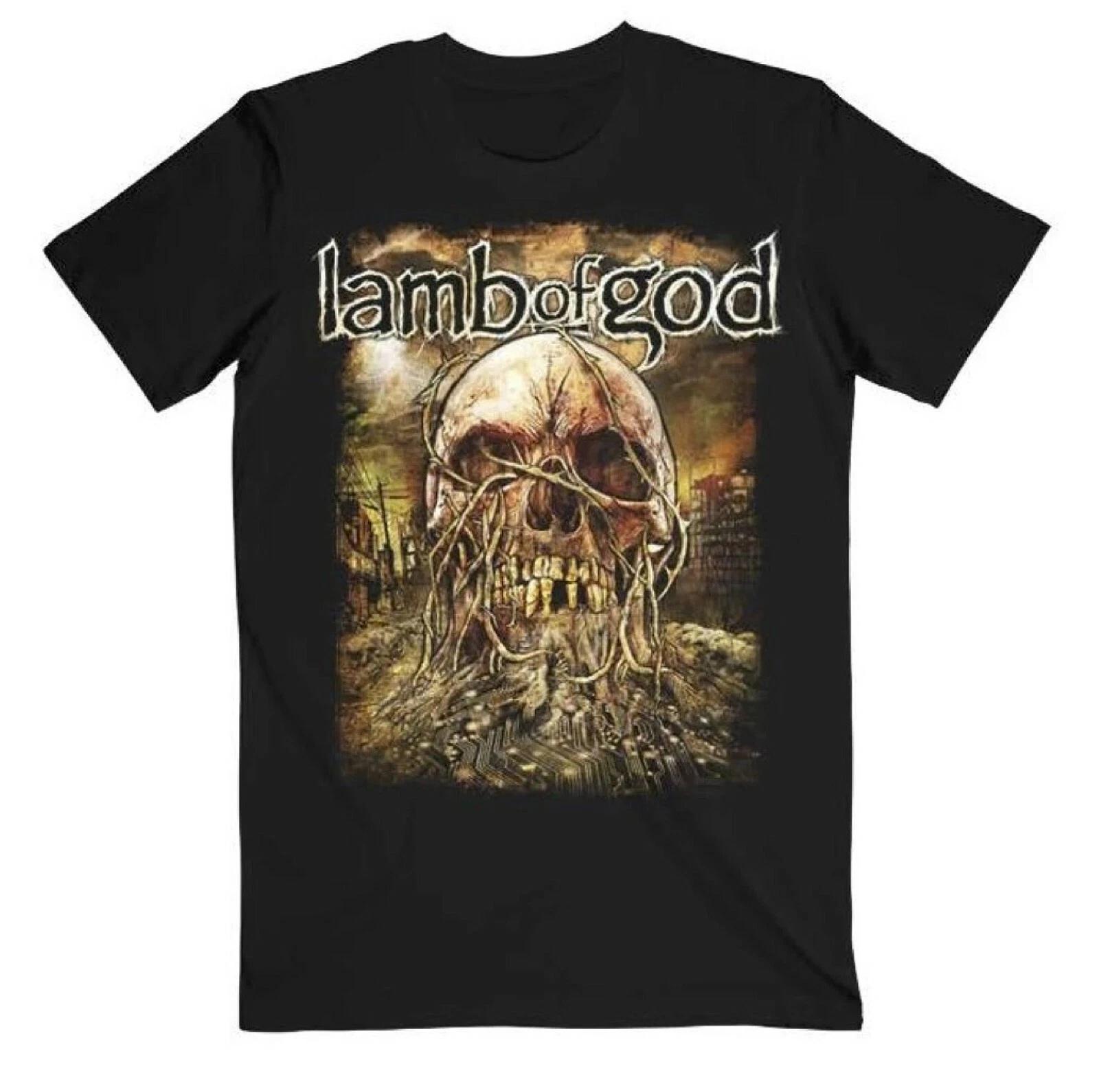 LAMB OF GOD cd lgo VINESKULL Official SHIRT XL New resolution sacrament M