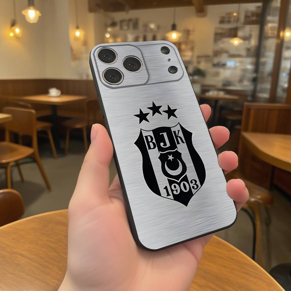 

Fashion B-besiktas B-BJK Phone Case For iPhone 17,16,15,14,13,12,11,Pro,XS,Max,XR,Plus,E,SE4,Mini Black Soft Cover iPhone15