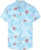 Spring and summer new fashion men's clothing men's short-sleeved shirt top cardigan source factory quick-drying short sleeves