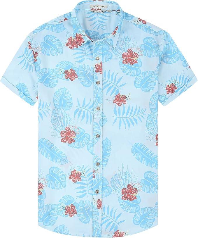 Spring and summer new fashion men's clothing men's short-sleeved shirt top cardigan source factory quick-drying short sleeves