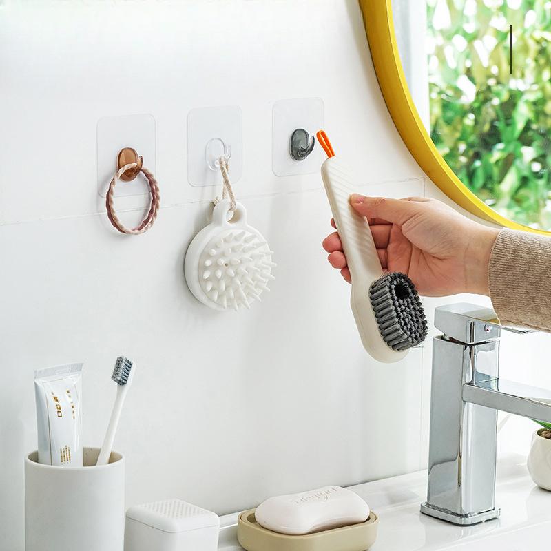 

Strong Hook Adhesive with High Load-bearing Capacity Wall-mounted for Bathroom білий