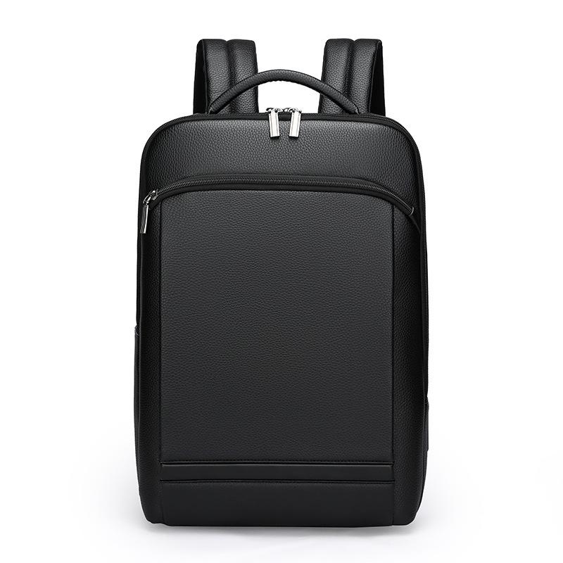 

Весенне-летний рюкзак большой вместимости, деловой рюкзак для мужчин, простая повседневная сумка для компьютера чёрный