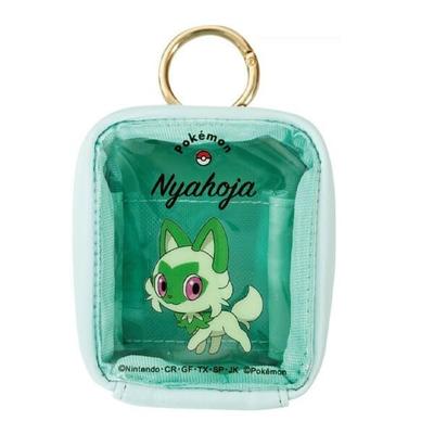 Mini Pochette Pokemon de la Compagnie K avec Mousqueton, Meowha, PM-KP-NY