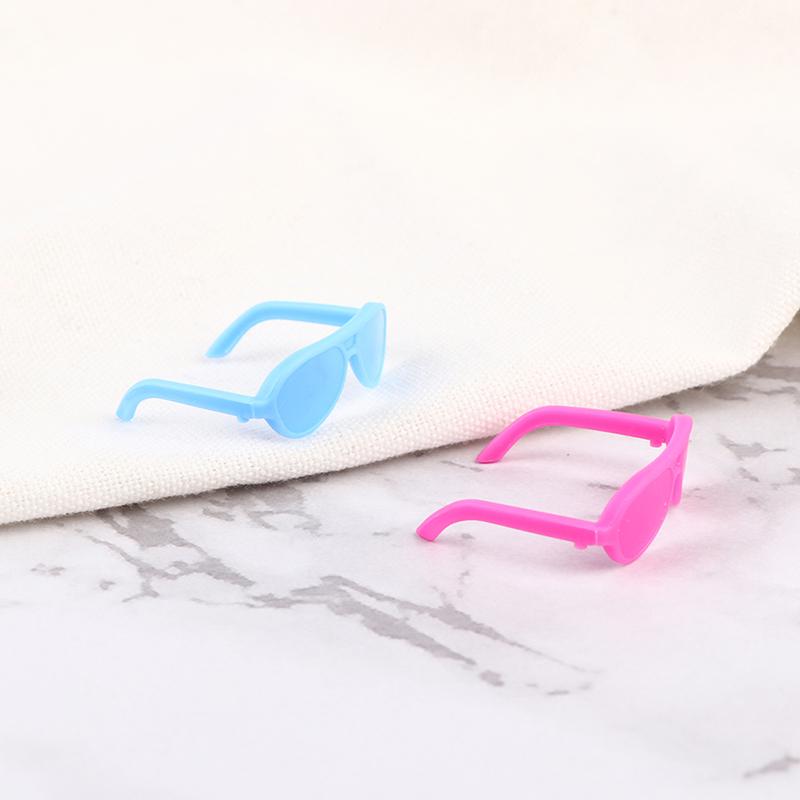 Dollhouse Accessories Black Fashionable Glasses For Doll Girls Gift