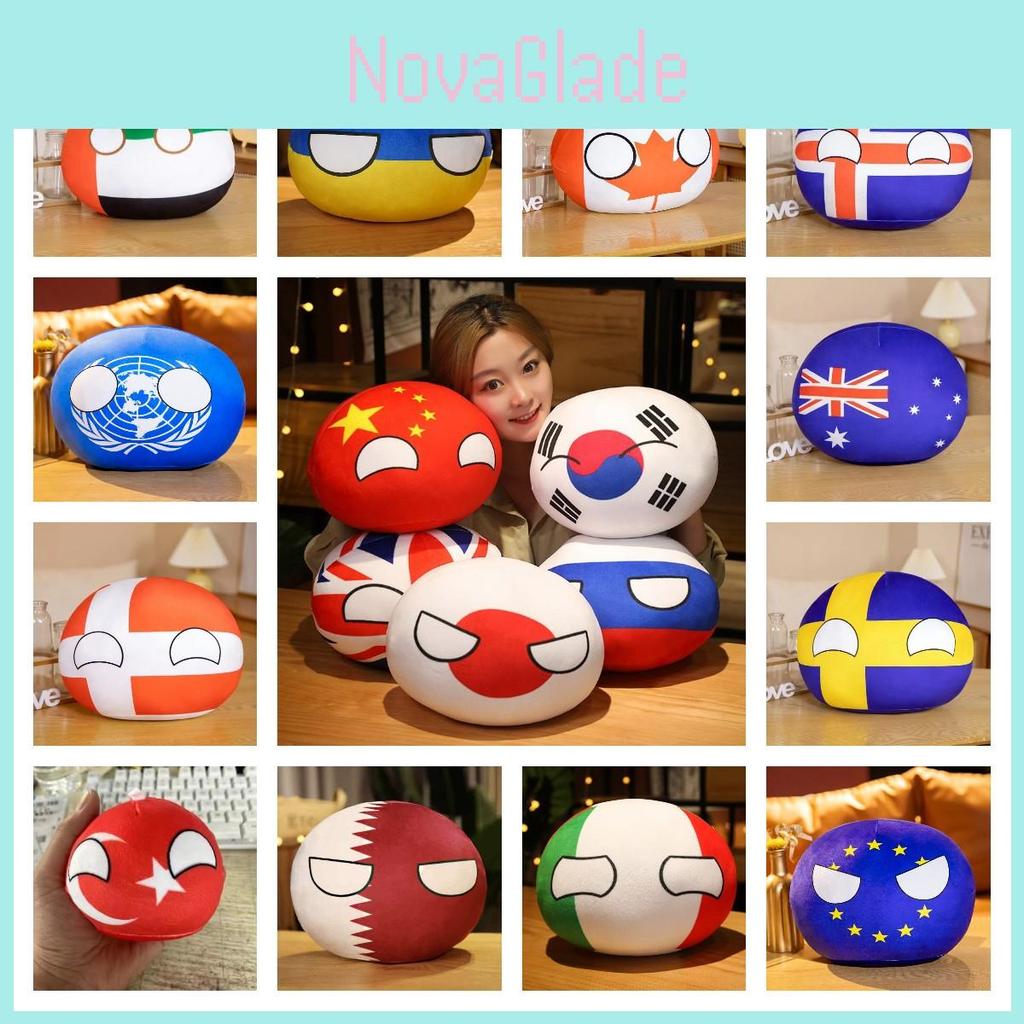 Elastic And Super Soft Cartoon Country Pillow For Home Decoration