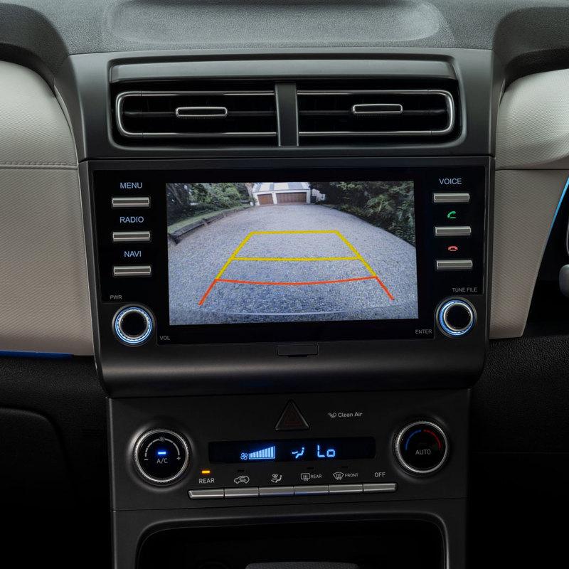 Hyundai Creta için Temperli Cam Koruyucu Film 8 İnç Araç Bilgi-Eğlence GPS Radyo Navigasyon İç Ekran Koruyucu