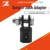 Half-Inch Scissor Jack Adapter for Drive or Impact Wrench Tools