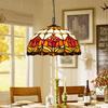 Nordic Rural Style Roses Tulip Chandelier Kitchen Dining Room Hallway Handmade Glass Chandelier Indoor Home Decor Lamp