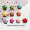 10pcs Star Shaped Refrigerator Magnets - Plastic Material, Mini Cute Fridge Magnets for Home Decor, Whiteboard