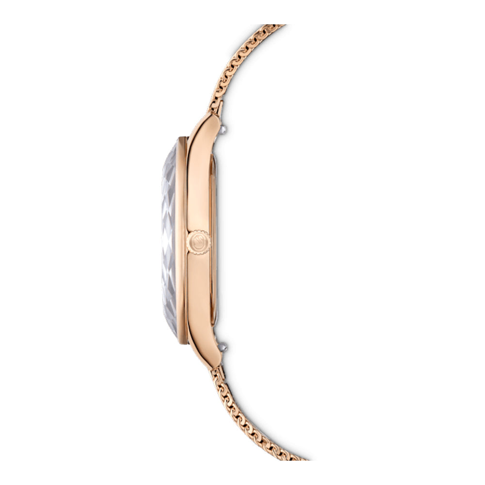 Swarovski Women's Octea Nova Rose Quartz Watch 33mm 5650011