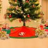 Christmas tree skirt home decor santa rug skirt new year party decoration