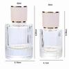 Glass 30ml 50ml Sample bottle Travel Cosmetics Outdoor Refillable Vials  Spray Bottle  Atomizer Mini Mist Bottle