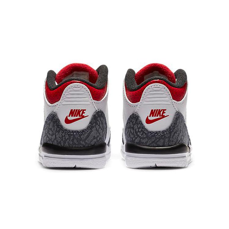 New Jordan 3 Retro SE Fire Red Denim TD DB0442-100