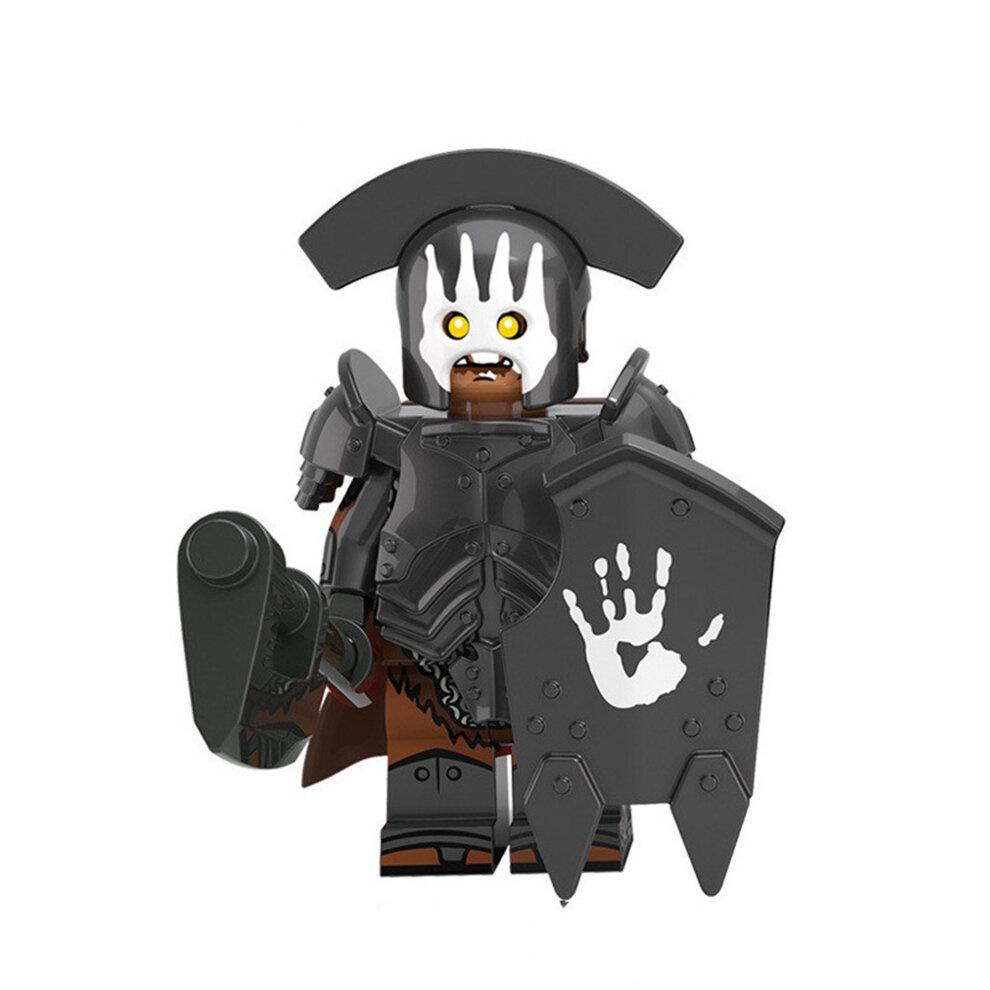 Kt1033 Magic Lord Mini Figure Series Powerful Orc Xp254-261 Children's Educational Building Toy