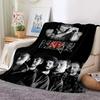 Manta Suave de Peluche Clásica de la Banda de Rock L-Linkin Park, Manta Ligera de Franela para Sala de Estar, Dormitorio, Picnic, Cama, Cubre Sofá
