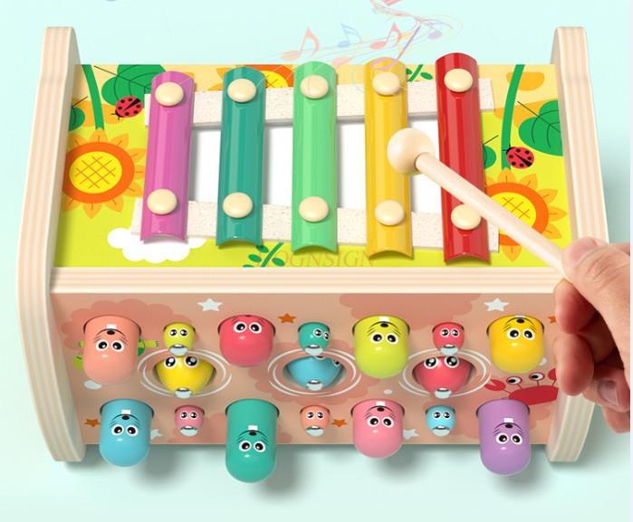 Hitting Ground Mouse Toys For Children Children'S Benefits Intelligence And Early Childhood Education Knocking