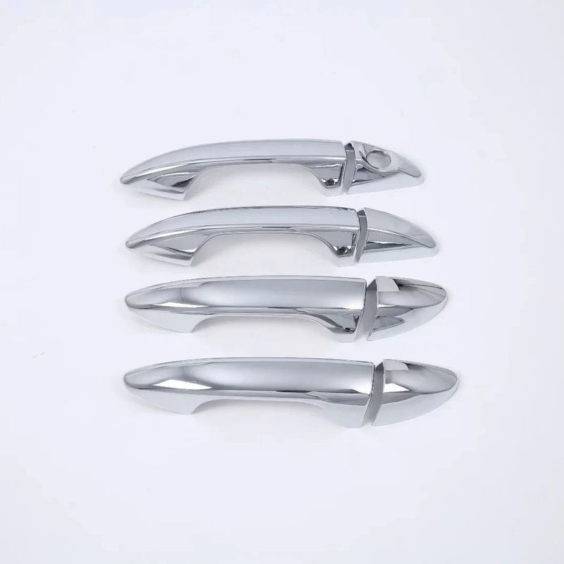 For Hyundai I10 Grand I10 X 2014 I20 Coupe Active MK2 2015 2016-2018   Door Handle Cover Trim ABS Chrome Car Accessories
