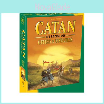 Catan Board Game Expansion 5-6 Player Set For Family Fun And Leisure Copper Paper And Plastic Material