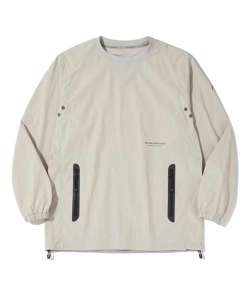 Welteoigseupelimeonteu Attabad Stretch Windbreak Pullover_Light Gray_Wlt031