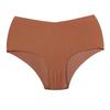 CINOON Women's Sexy High Waisted Panties Ice Silk Seamless Quick-Dry Underpant V-Waist Comfortable & Breathable Briefs