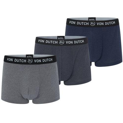 

[Нижнее белье Von Dutch] Мужские боксеры Bonheart Inting 3 шт. [Доставка из Кореи] 100% Оригинал 95