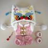 New Year Outfit For Labubu 17cm Doll Clothes Chinese Spring Festival Antique Clothes For Labubu Doll  Accessories
