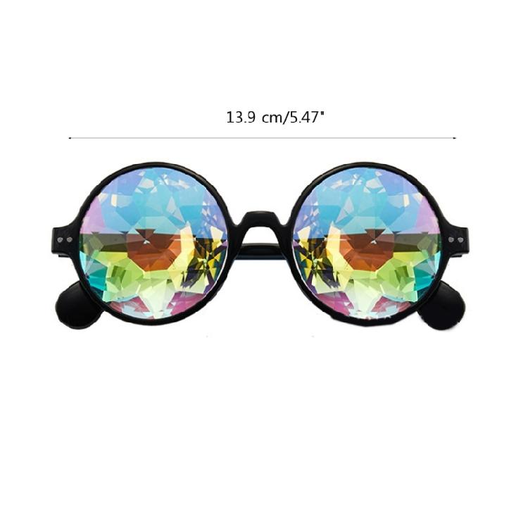 Kaleidoscope Glasses Rave Steampunk Goggles Kaleidoscope Sunglasses Unisex