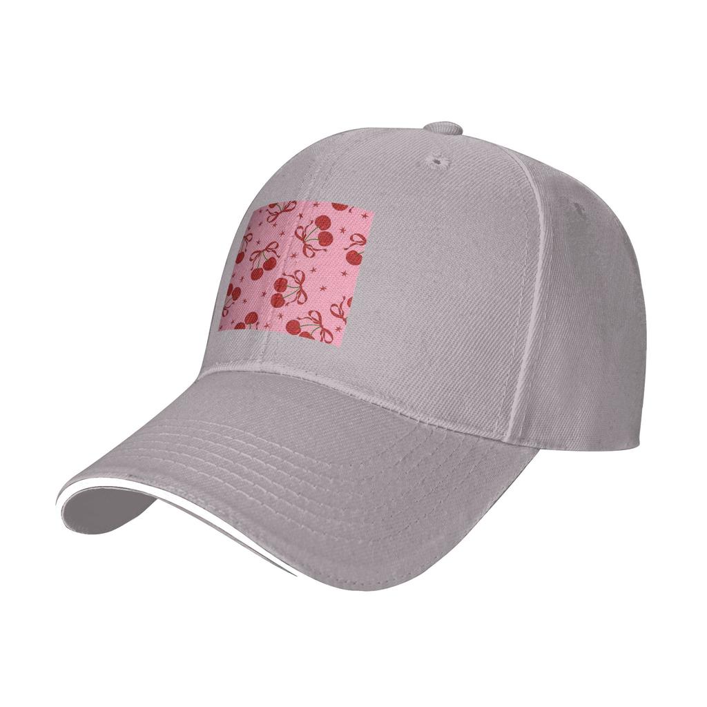 Cherry Cap Casual Baseball Caps Adjustable Hat Hip Hop Summer Unisex Baseball Hats Customizable
