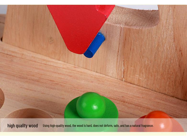 Montessori Wooden Balance Scale Toy: Early Education Game for Children