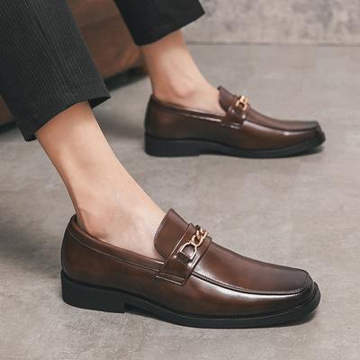 Herren Freizeitschuhe Leder Halbschuhe Büro Abendschuhe für Herren Fahren Brogue Schuhe Slip on Party Fashion Schuhe Herren Oxford Schuhe